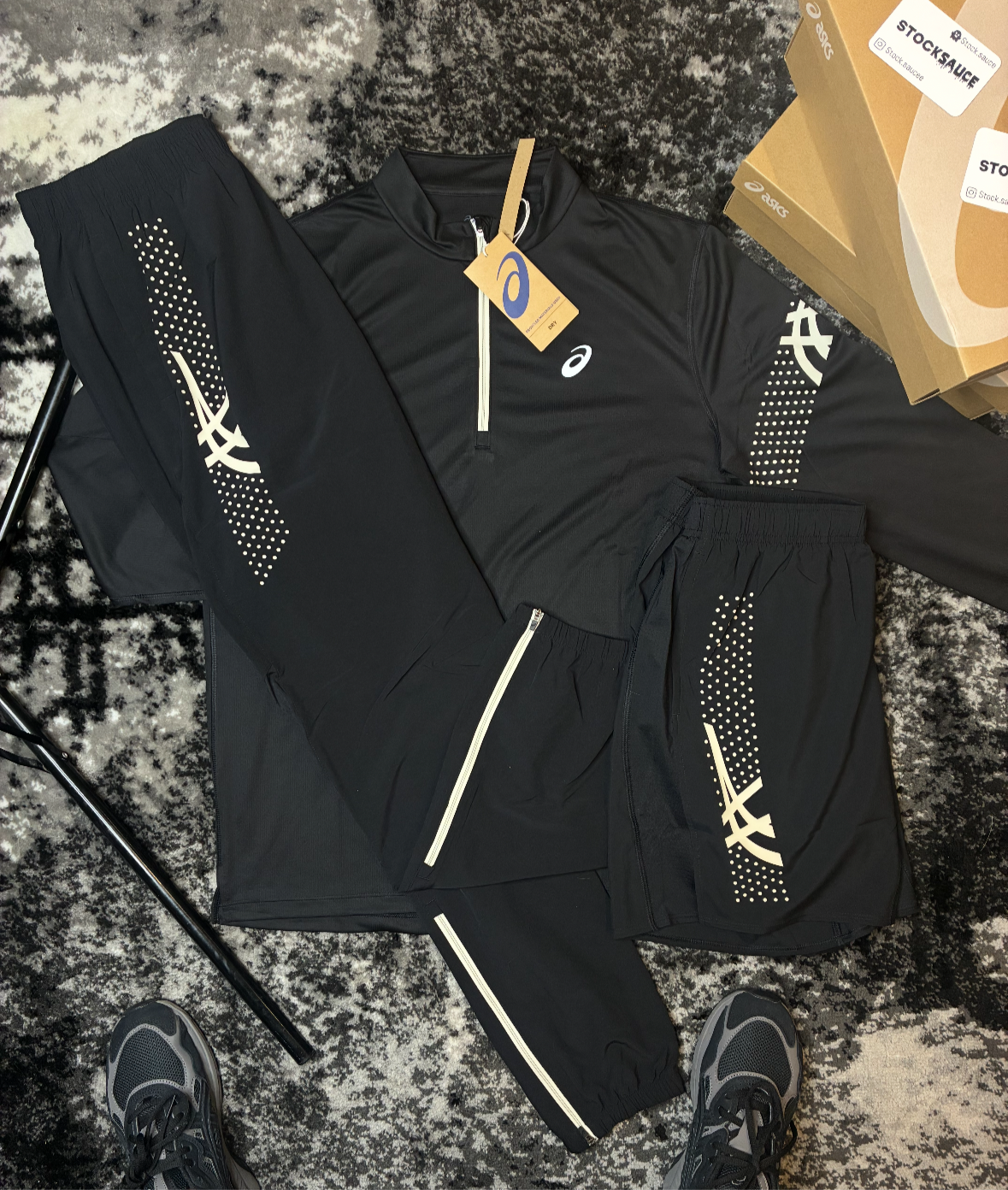 ASICS three piece set