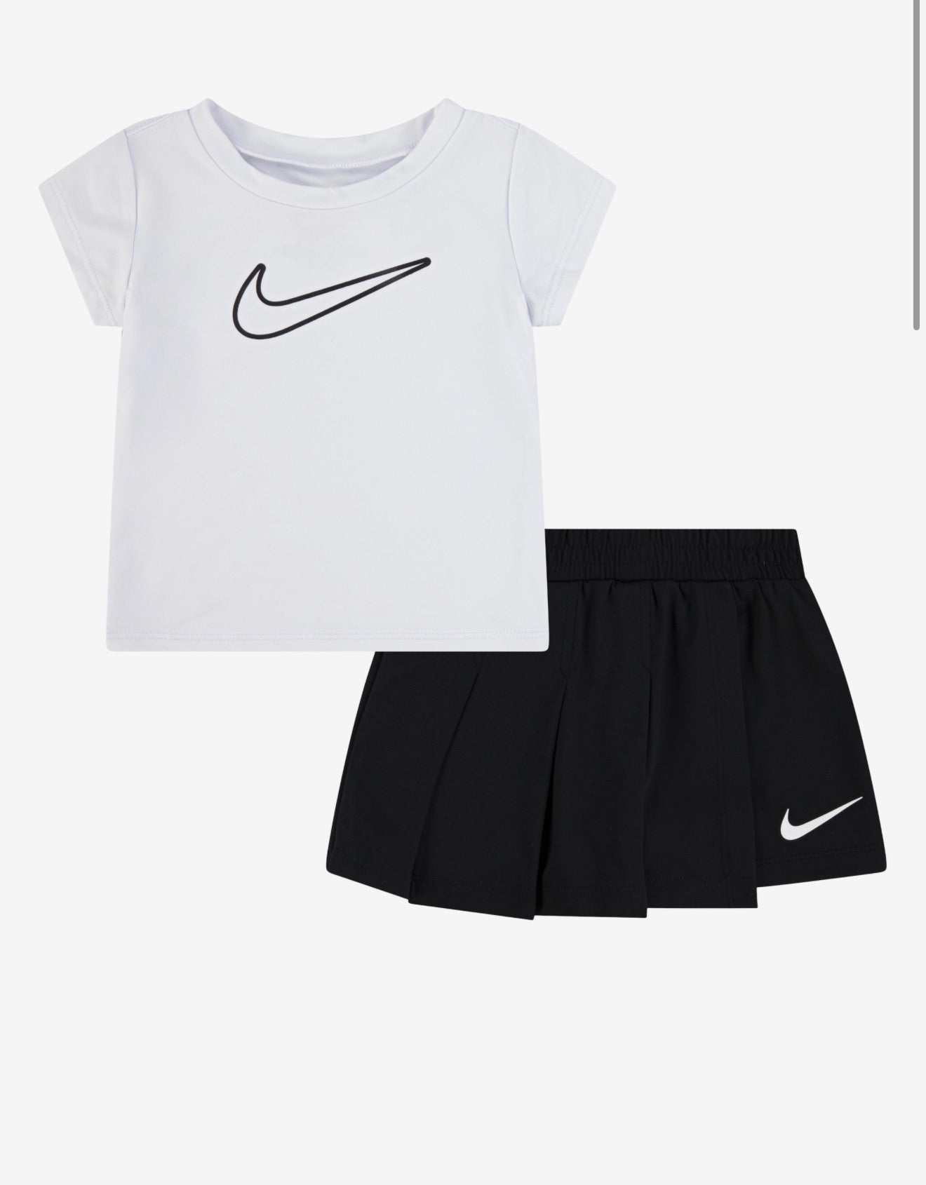 BABY GIRL AND JUNIOR NIKE SKORT BUNDLE SET