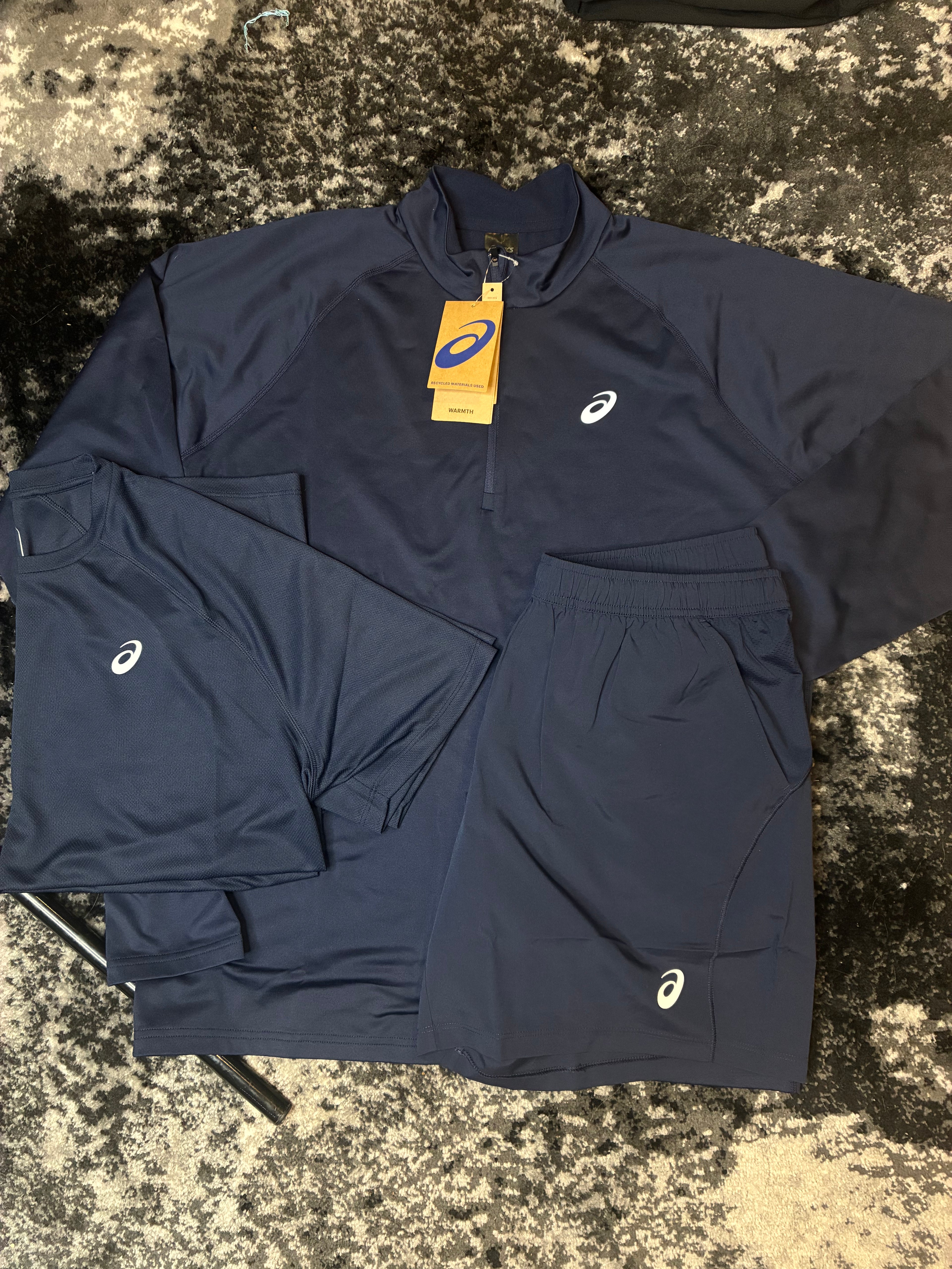 ASICS navy set