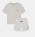 ESSENTIALS GREY SHORT SET